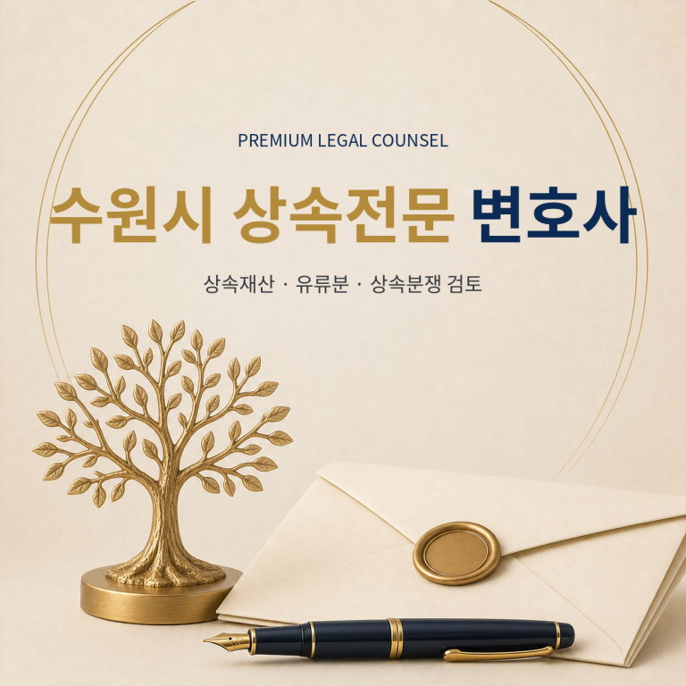 수원시 상속전문 변호사