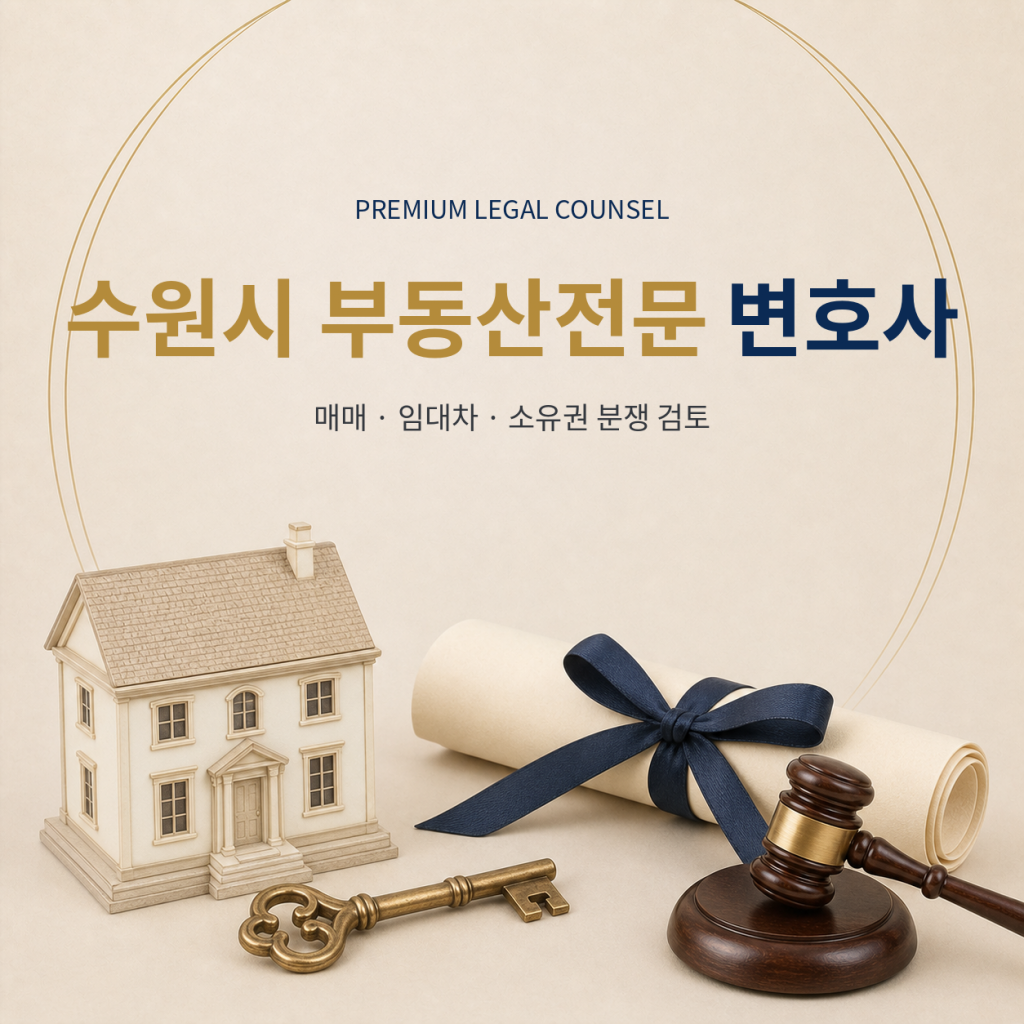 수원시 부동산전문 변호사