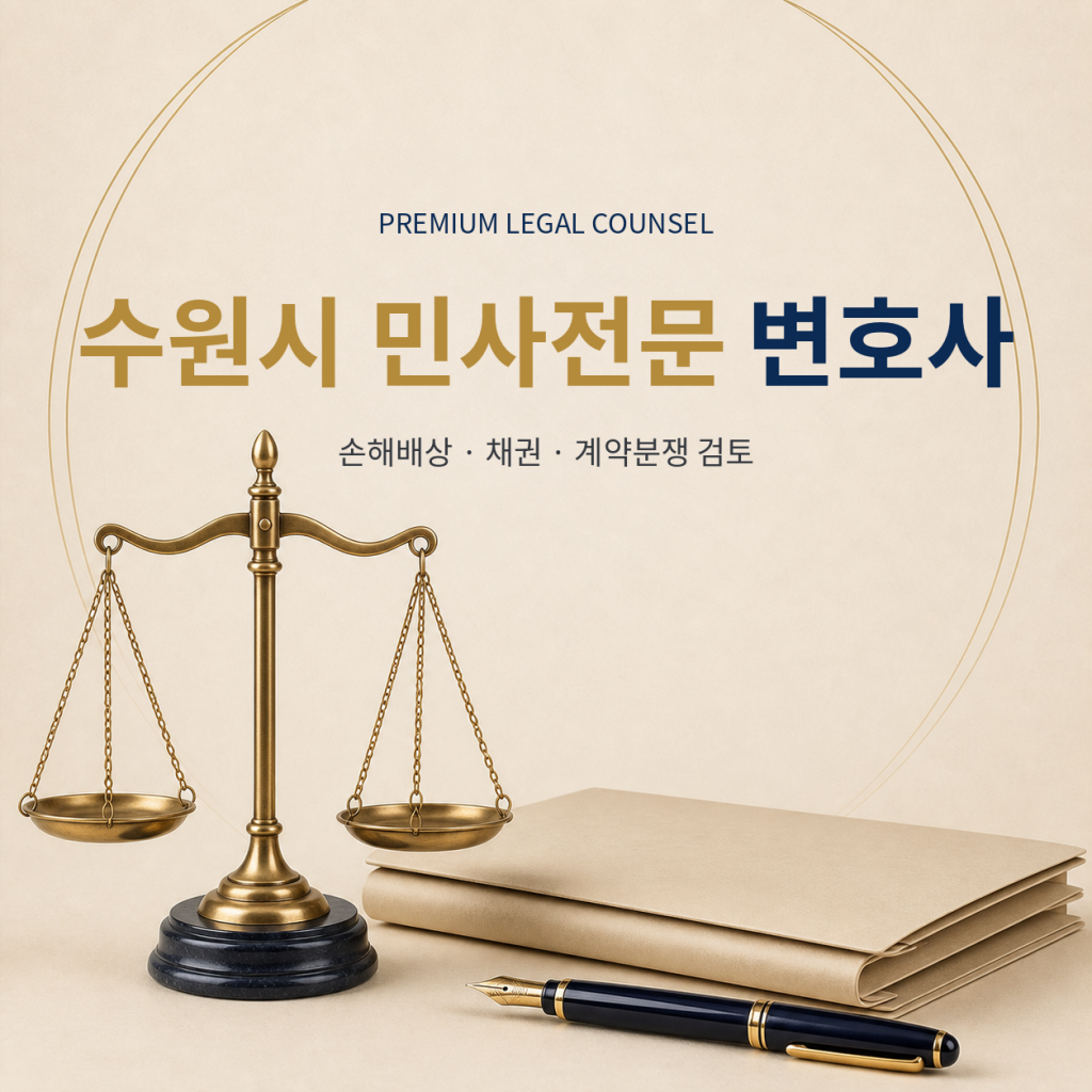 수원시 민사전문 변호사
