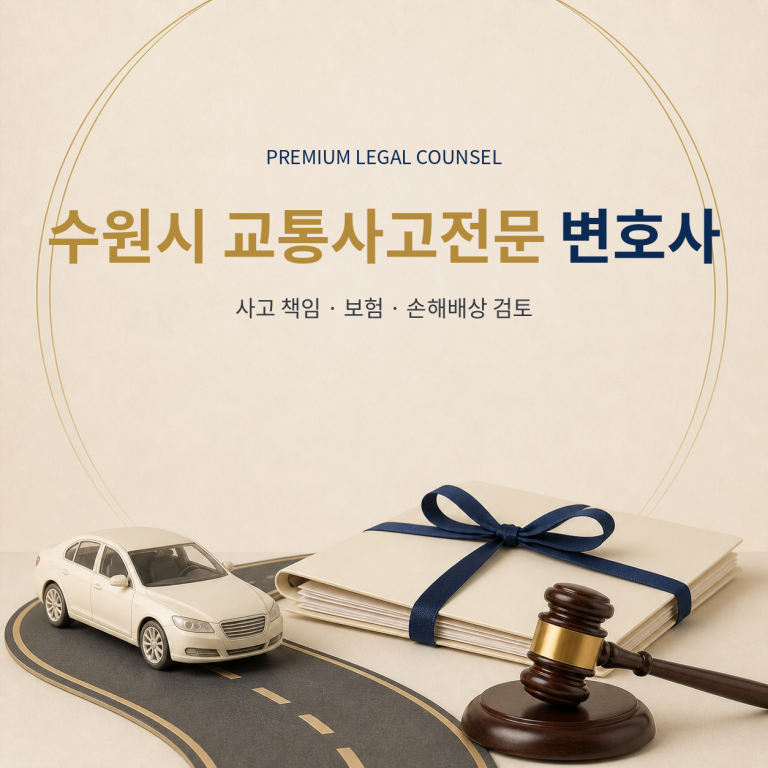 수원시 교통사고전문 변호사